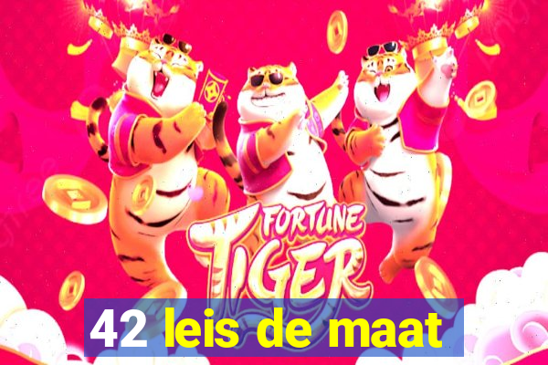 42 leis de maat